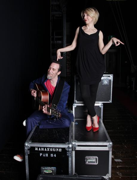 Backstage di Donne che corrono dietro ai lupi